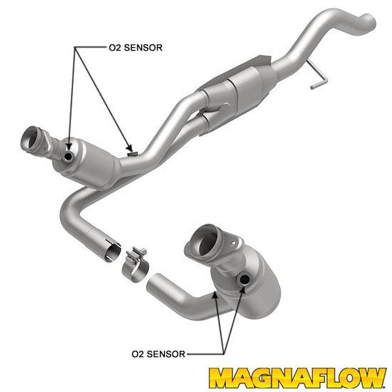 Magnaflow catalytic converter 49449 dodge dakota