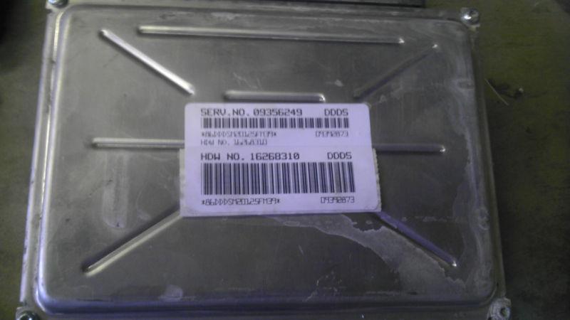 2000-03 chevy s10 sonoma 2.2 ecu ecm engine computer 9356249