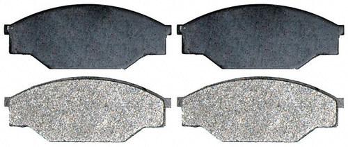 Raybestos sgd303m brake pad or shoe, front-service grade brake pad