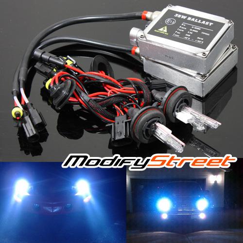 H13/9008 10000k blue h13-2 single xenon ac ballast hid low beam headlights kit