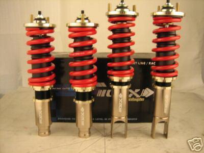 Nex gt coil over 4 way damping 90-93 acura integra suspension shock spring