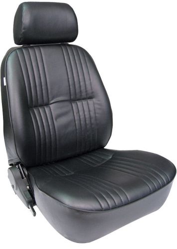 Scat pro90 recliner seat w/ headrest - rh black vnyl