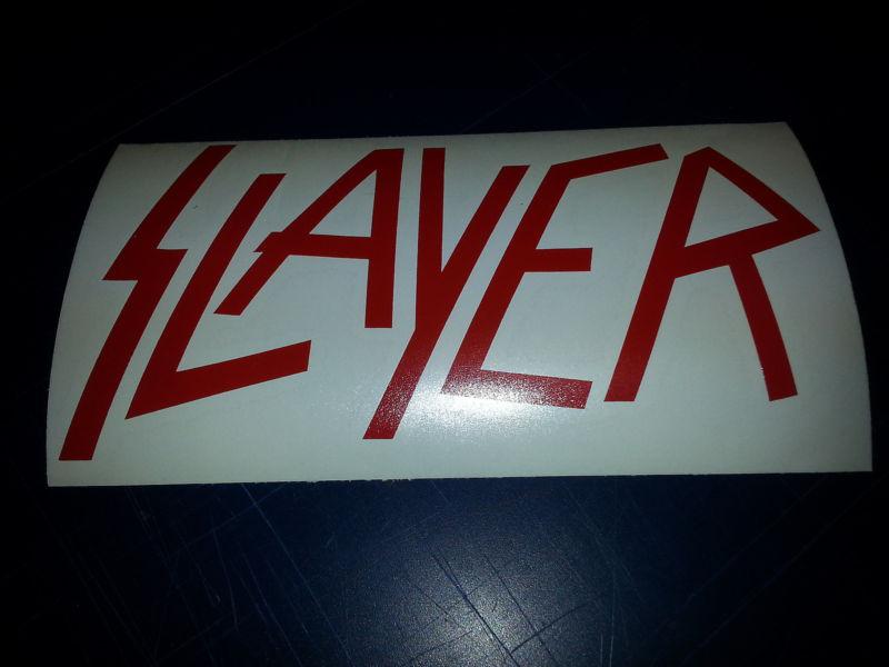 Slayer decal window sticker window decal 8 inch your choice color