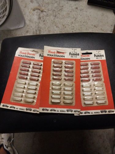 Volkswagon (vw) rb-215 fuses- all models 1961 - 1970 76-1212-0 nos