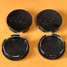 4pcs glossy black jep car wheel center hub caps logo emblem