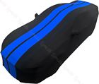 Blue/black indoor car cover stain stretch dustproof for porsche cayman