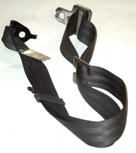 88 89 90 91 honda civic wagon seat belt oem lower rear 1pc center lap belt gray