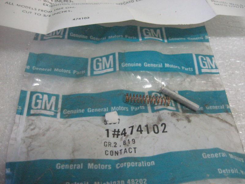 1964-1972 chevelle camaro nova corvair horn contact repair kit gm nos