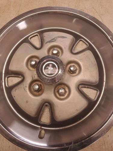 70 71 72 73 ford mustang mag hubcaps 14&#034; set of 4 mach i 1970 1971 1972 1973