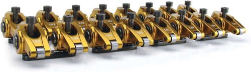 Comp cams 19025-16 ultra-gold aluminum roller rocker arms 1.82 ratio gm chevy ls