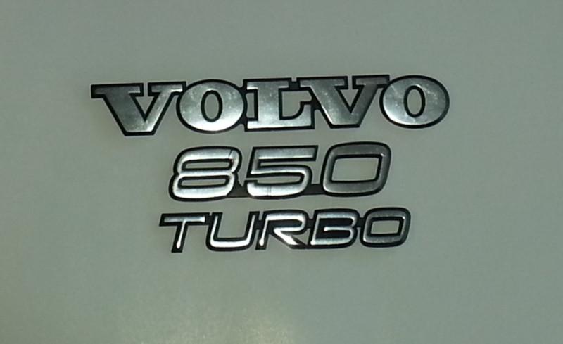 Original 93 94 95 96 1993 1994 1995 1996 volvo 850 turbo trunk rear emblem logo