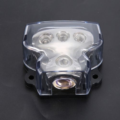 Car power distribution block alloy plastic car audio t type power supply