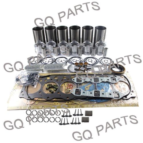 For daewoo doosan de12t de12ti de12tis engine rebuild kit d2366 engine excavator