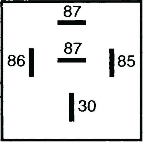 Hella 933791061 wiring relay
