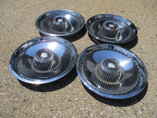 1967 1968 buick electra 225 limited oem 15&#034; wheel cover hub caps set of 4