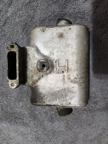 Vintage kart - mcculloch muffler.