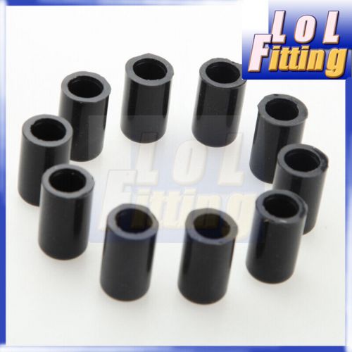 10pcs 19mm 3/4&#034; silicone blanking cap intake vacuum hose end bung plug black