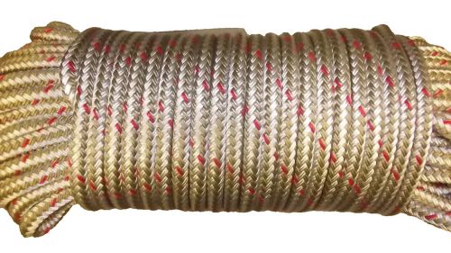 New 1/2&#034; x 47&#039; double braid nylon rope, anchor line, dock line, boat rope