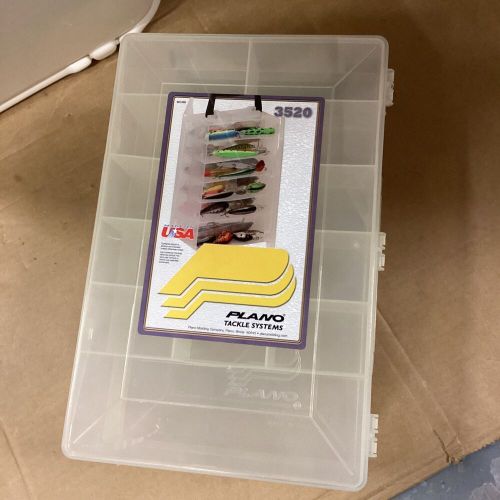 Ssi *new* flip out tackle box with (double sided) plano box (color off white)