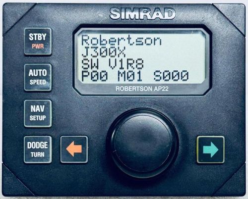 Simrad ap22 autopilot control head unit