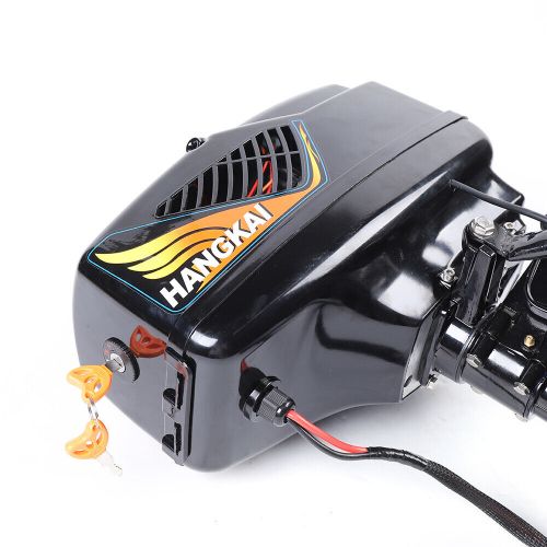 Hangkai electric outboard motor heavy duty brushless motor boat engine 1200w 48v