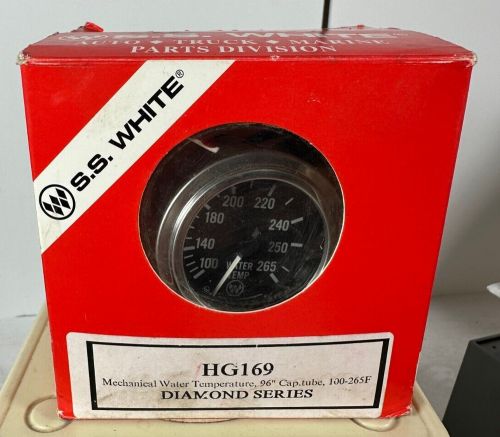 Nos s. s. white hg169 mechanical water temperature 96&#034; cap tube 100-265f