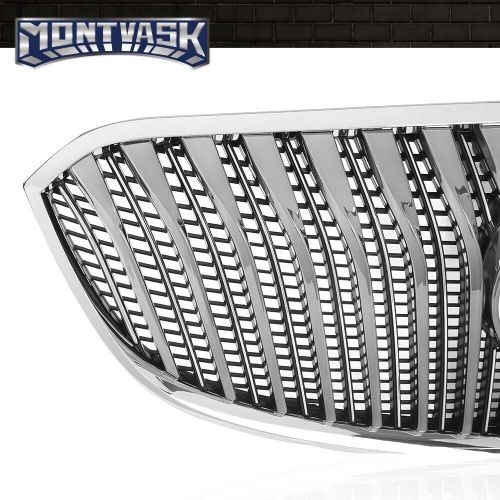 Front bumper grille upper grille chrome fit for 2014-2016 buick lacrosse