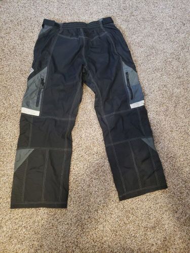 Castle link racewear black snowmobile snow pants racing size: 2xl