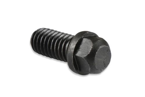 915a mr. gasket header bolts - 3/8-16 x 3/4 inch hex head - black oxide - 100