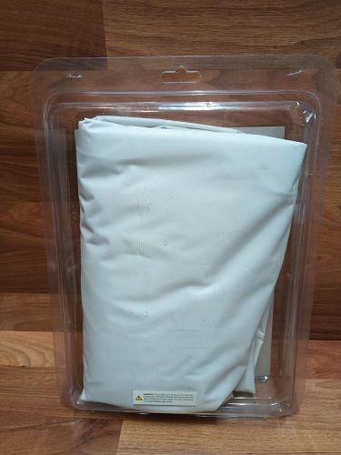 Taylor made folding pedestal boat seat cover ~ vinyl white ~ 1 seat cover