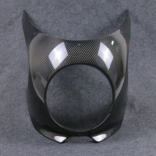 For z900rs 18-2024 100% real carbon fiber front headlight fairing cowl head cowl