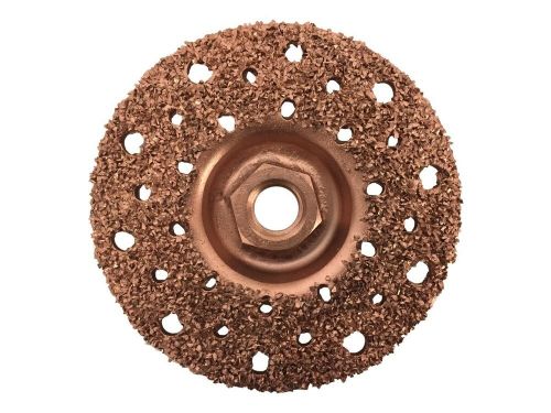 Tire grinding disc with nut 4&#034; 4in od tire grinder 5/8 imca usmts dirt modified