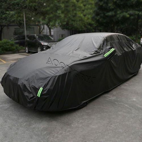 Black car cover custom-fit waterproof sunshade for lexus es300h es350 2018-2022