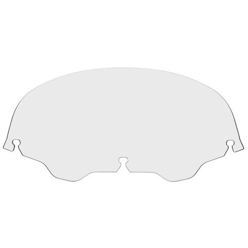 Memphis shades windshield - 7&#034; - clear -  flht/x &#039;96-&#039;13 mep8140