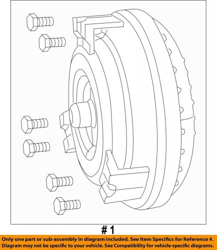 Chrysler oem-torque converter rl078840aa