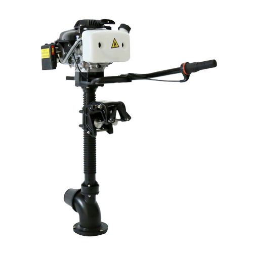 4-stroke 4hp jet pump outboard motor fishing boat engine 55cc boat kayak motor