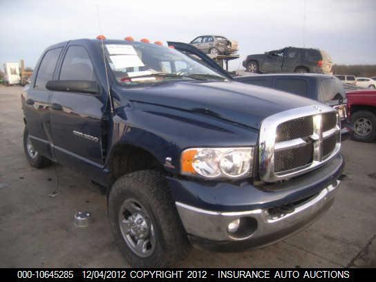 02 03 04 05 dodge ram 1500 pickup l. headlight