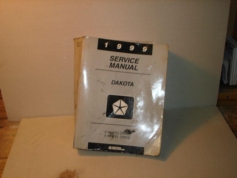 1999 dakota dealer service manual