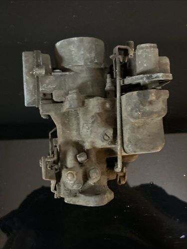 2 old  carter w-1 carburetors parts or repair.