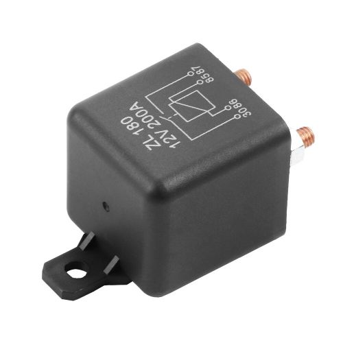 New 12v 200a heavy duty split charge on/off switch relays car boat 200amp