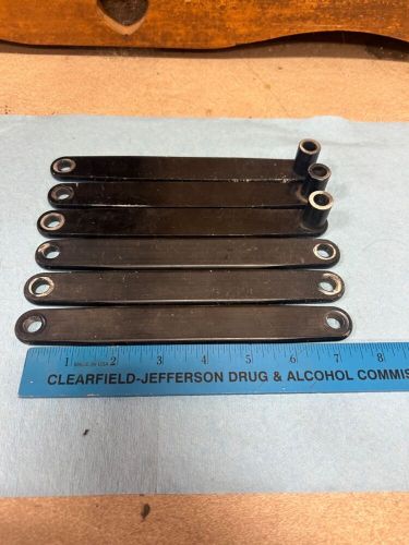 Sprint car aluminum w link straps with built in spacers