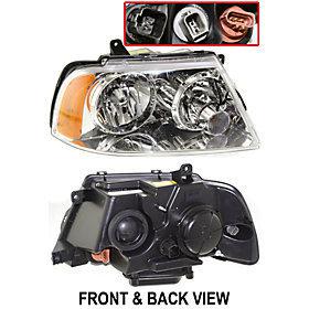 New hid headlight headlamp assembly passengers right side (w/bulb)