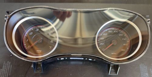 Dodge charger instrument cluster 2020 scat pack 6.4l 180 mph