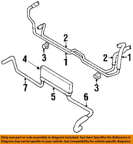 Chrysler oem 4796282ac transmission oil cooler-transmission cooler mount kit