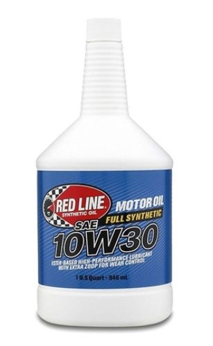 Red line fits 10w30 motor oil - quart