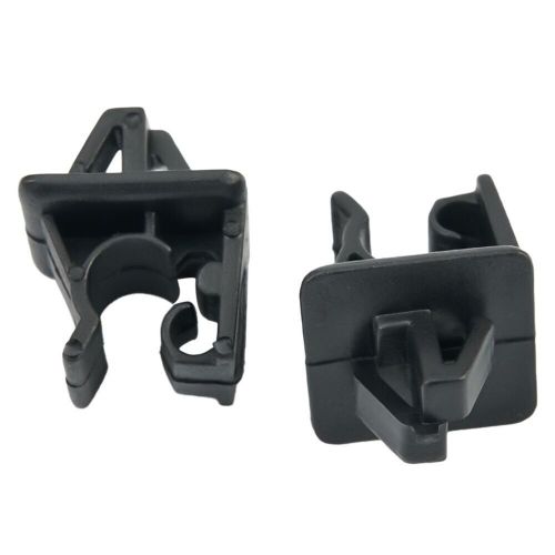 2*black for-accord civic cr-v-crv car hood prop rod holder plastic clip-uk