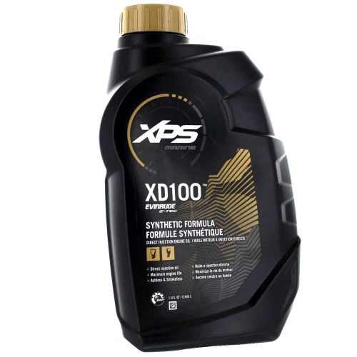 Johnson evinrude xps xd100 2 stroke tcw3 outboard motor oil quart 779710