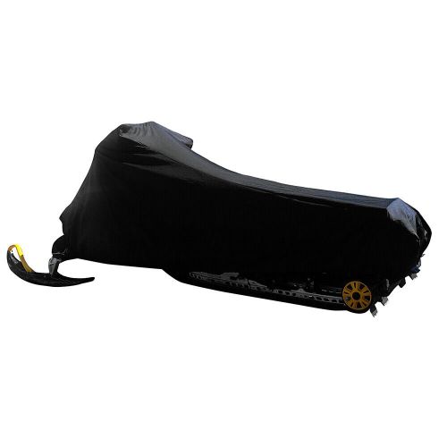 Covercraft carver sun-dura black small snowmobile cover 1001s-02