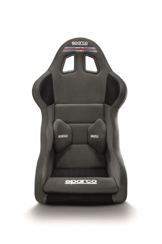 Fia hans sparco martini racing pro 2000 qrt grey bucket seat