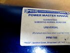 Peco powermaster ppm 100, straight through performance back box- oval tailpipe